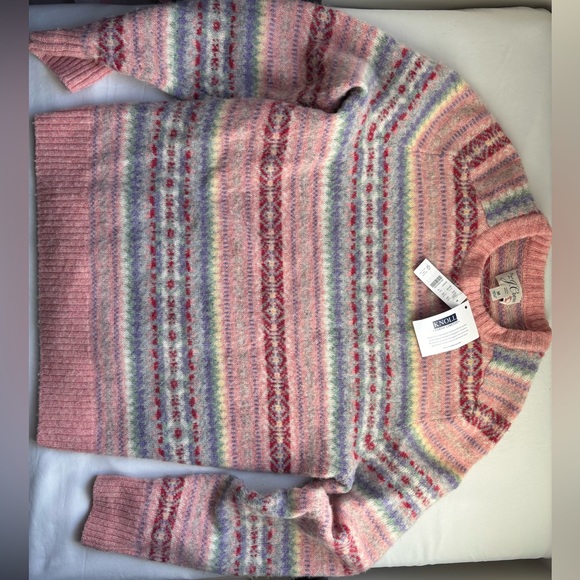 J. Crew Pastel Striped Women's Sweater - Picture 2 of 4